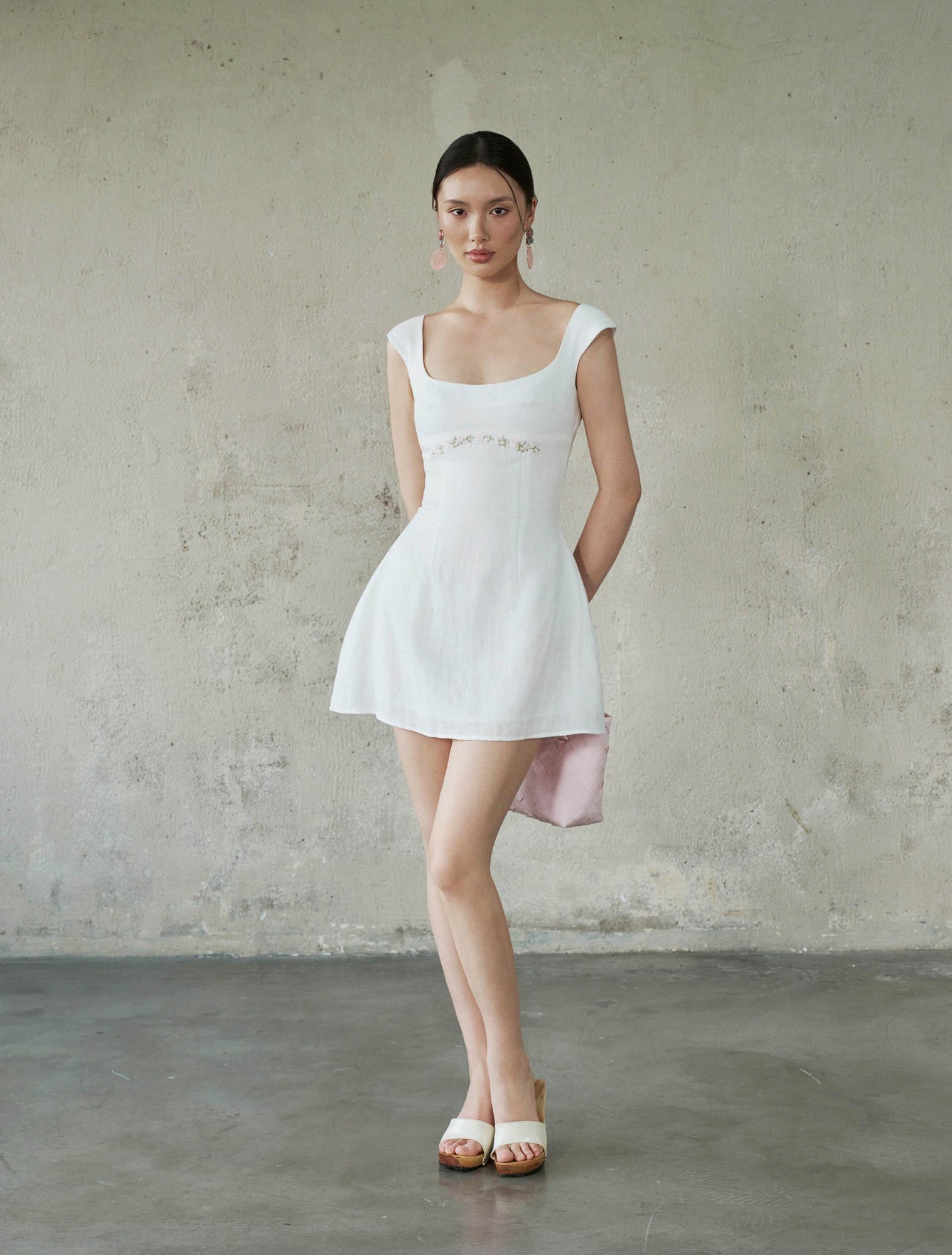 WILLOW DRESS - White