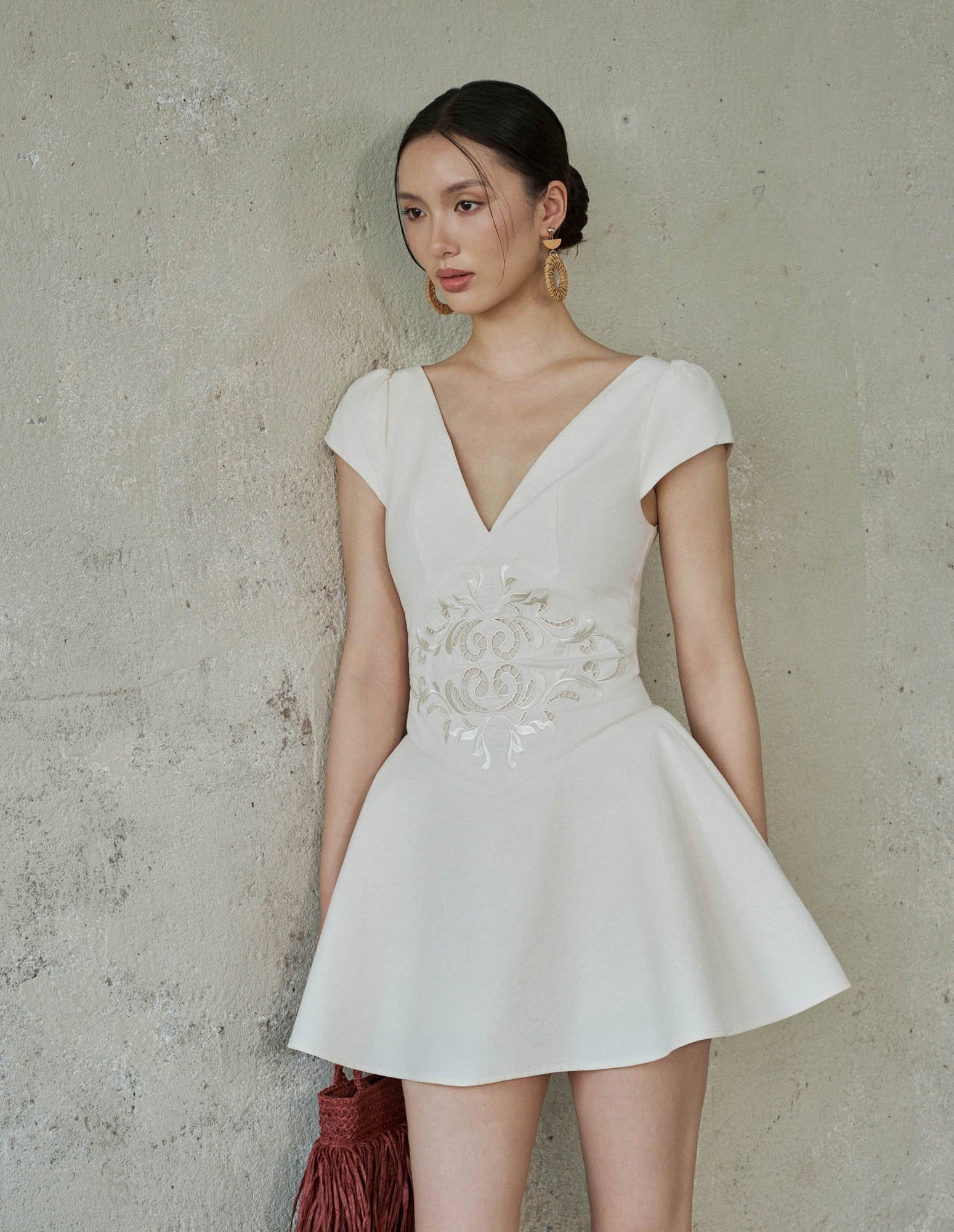 LINDEN DRESS - Beige